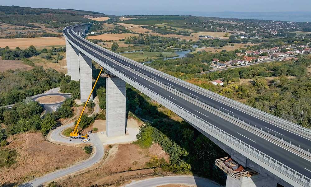 Így halad most a munka a Kőröshegyi völgyhídon, Közép-Európa legnagyobb viaduktján