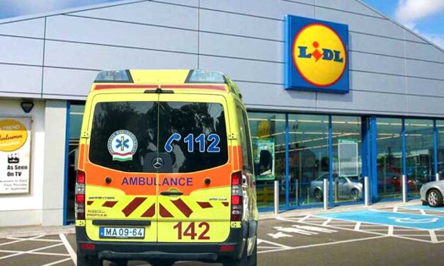 Rosszul lett és meghalt egy vásárló a fonyódi Lidl-ben, a boltot azonnal bezárták