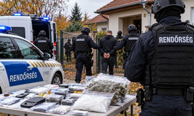 Rendőrségi akció a Balaton közelében: Három településen csaptak le a dílerekre – Kristállyal, marihuánával és amfetaminnal üzletelt a zalai drogbanda