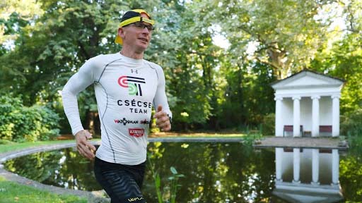 A világranglista élére futott a Balatonnál a magyar atléta