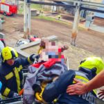 Súlyos baleset az ajkai erőműben: mentőhelikopter vitte a kórházba az égési sérülést szenvedett munkást