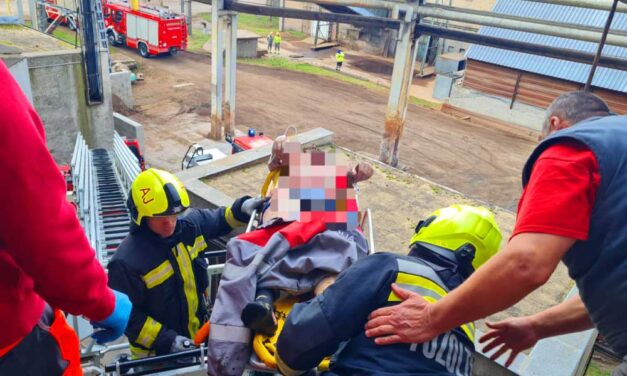 Súlyos baleset az ajkai erőműben: mentőhelikopter vitte a kórházba az égési sérülést szenvedett munkást