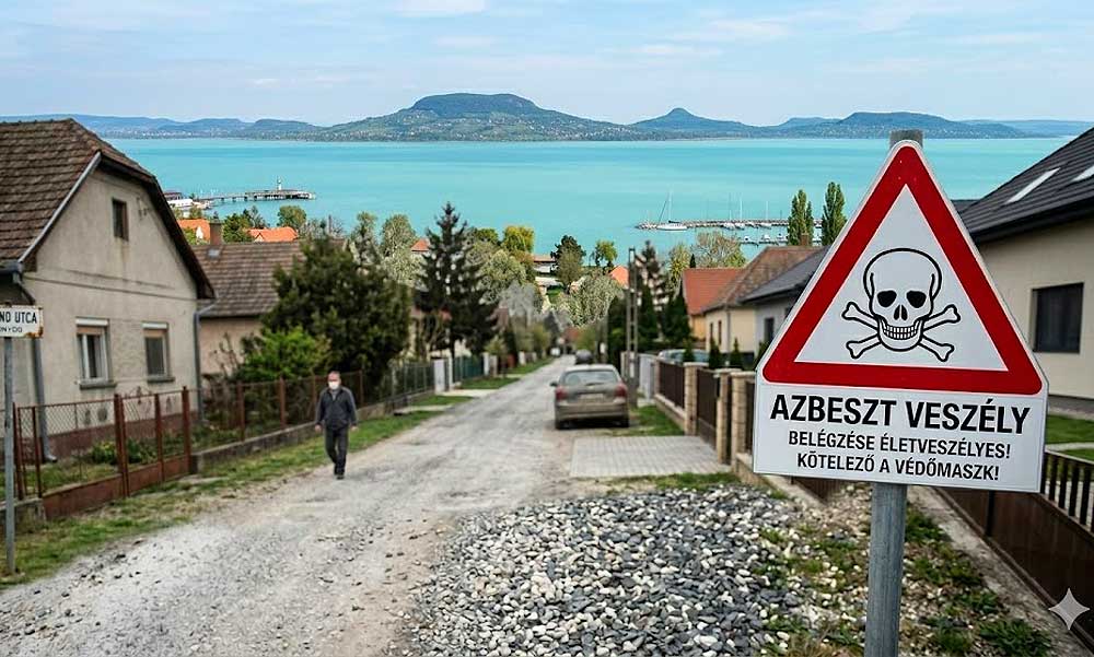 Megérkezett az azbesztszennyezés ügye a Balatonhoz – ide is kerülhetett a veszélyes anyagból