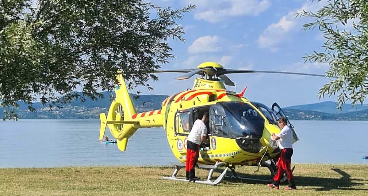 Tragédia a fonyódi strandon: lánya végignézte, ahogyan sikertelenül küzdöttek édesapja életéért a mentősök