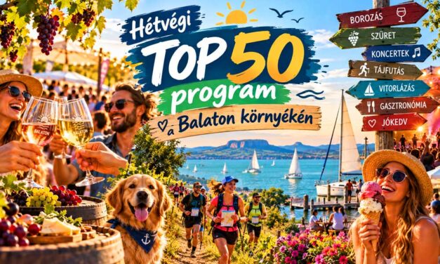 Balatoni programok a hétvégén – Visszatér a nyár, de fürdés helyett annyi minden mást is lehet csinálni